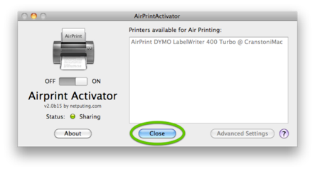 iPad | Mac Printing Step 5