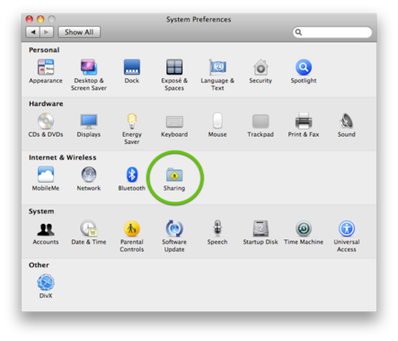 iPad | Mac Share Printer Step 2